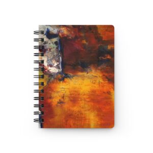 Spiral Bound Journal/Notebook, Lined, 5x7, Creative Writing or Daily Journal, Gift for Writers - Nestled I