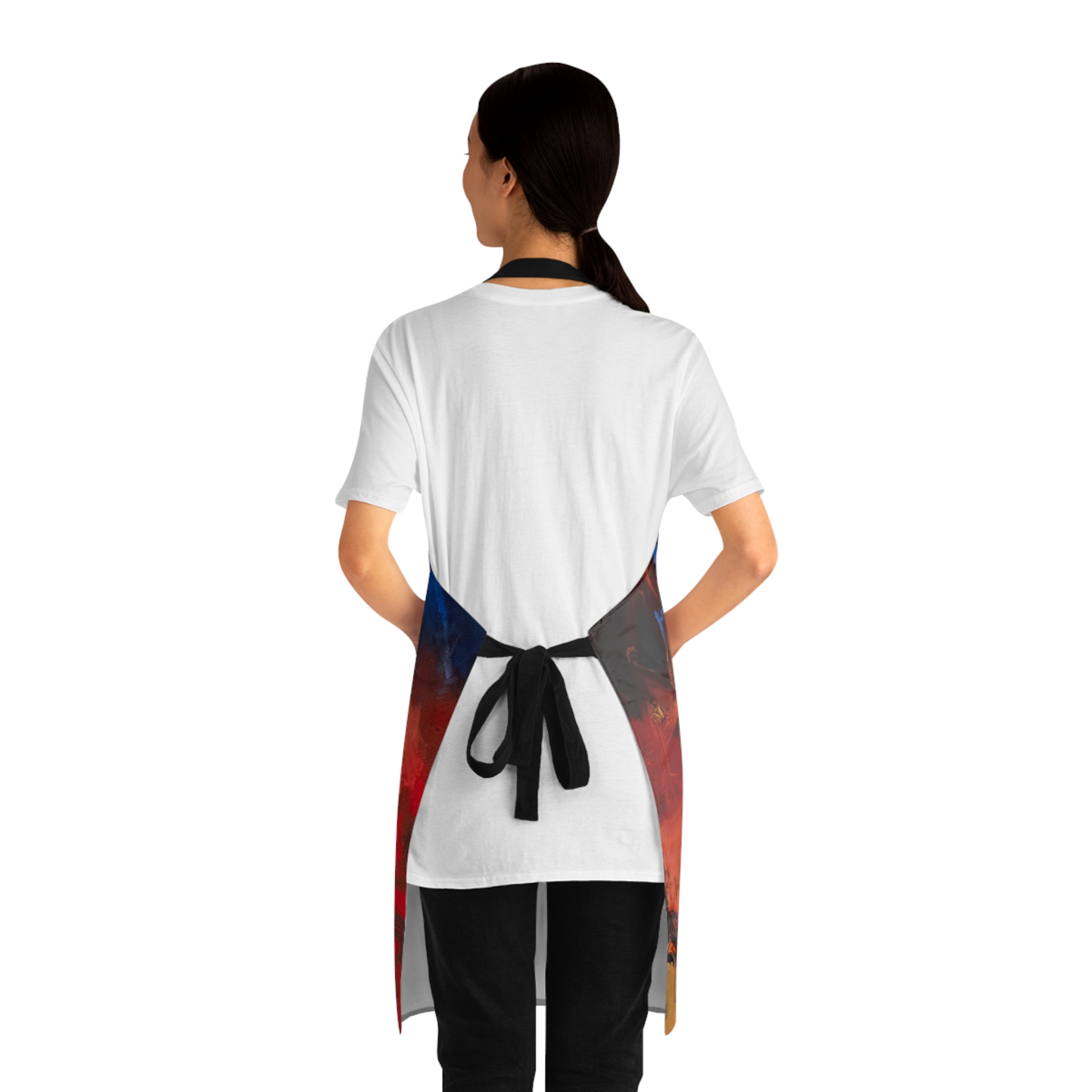 Kitchen Apron with Unique Design, for Baking, Grilling, Dinner Party - Let Change Happen - Image 7
