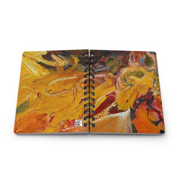Spiral Bound Journal/Notebook, Lined, 5x7, Creative Writing or Daily Journal, Gift for Writers - Breaking Through - Image 7