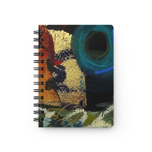 Spiral Bound Journal/Notebook, Lined, 5x7, Creative Writing or Daily Journal, Gift for Writers - Dancing by the Window (4)