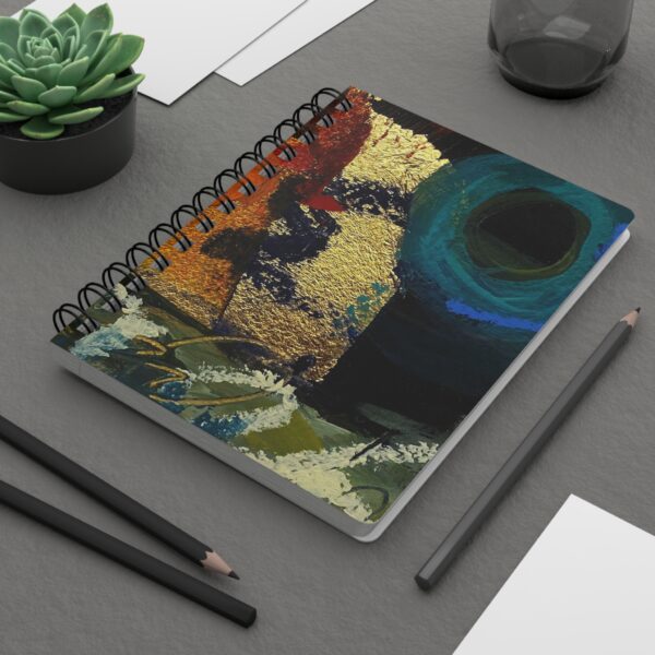 Spiral Bound Journal/Notebook, Lined, 5x7, Creative Writing or Daily Journal, Gift for Writers - Dancing by the Window (4) - Image 8