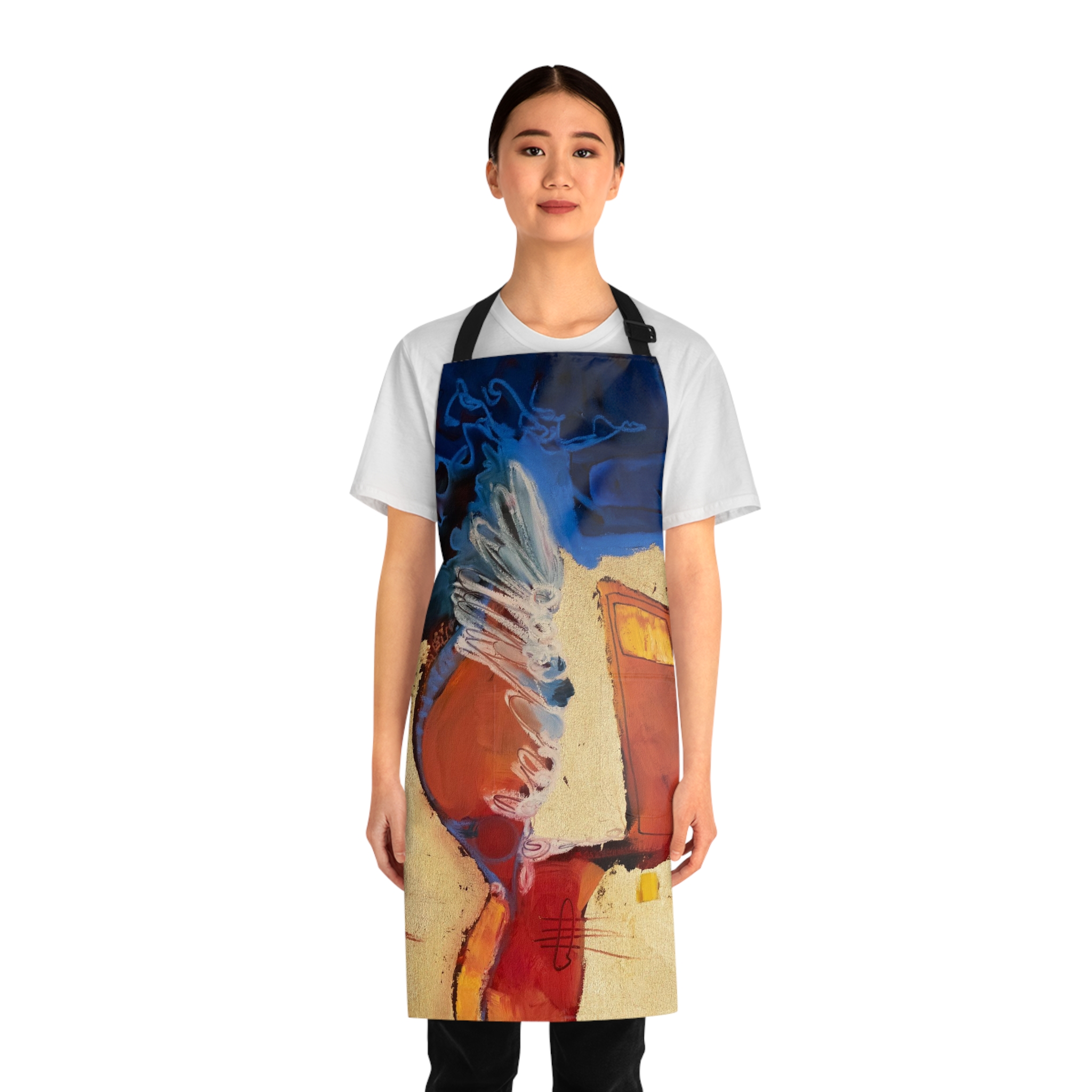 Kitchen Apron with Unique Design, for Baking, Grilling, Dinner Party - Let Change Happen - Image 8