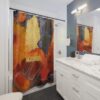 In Full Song - Custom Design Shower Curtain - Image 2