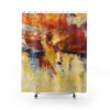 A Breach of Time - Custom Design Shower Curtain