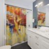 A Breach of Time - Custom Design Shower Curtain - Image 2