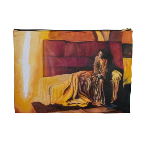 The Annunciation, reproduction - Zippered Pouch