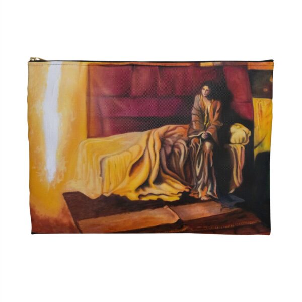 The Annunciation, reproduction - Zippered Pouch - Image 2