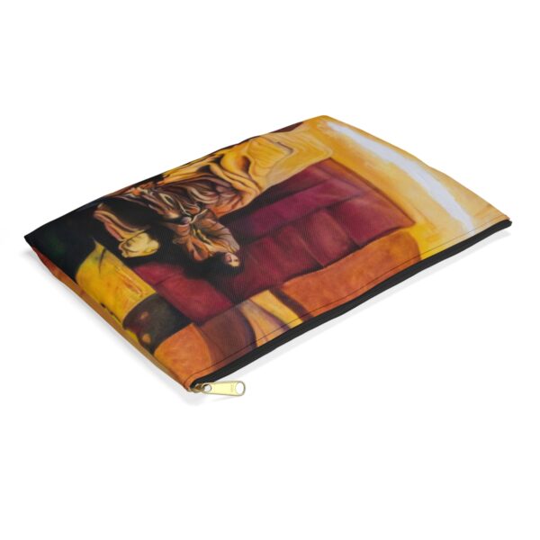 The Annunciation, reproduction - Zippered Pouch - Image 3