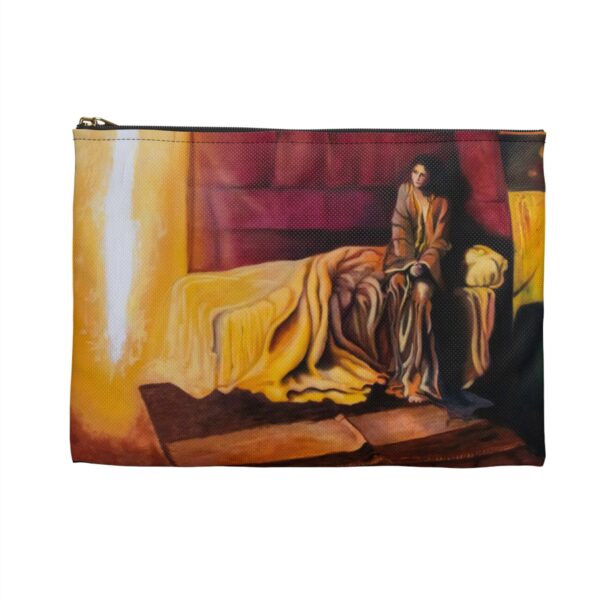 The Annunciation, reproduction - Zippered Pouch - Image 6