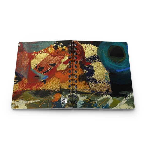 Spiral Bound Journal/Notebook, Lined, 5x7, Creative Writing or Daily Journal, Gift for Writers - Dancing by the Window (4) - Image 7