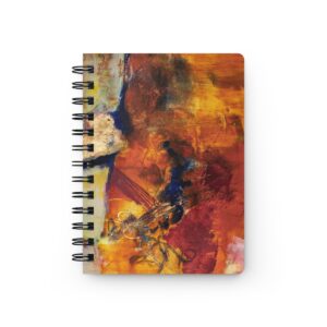 Spiral Bound Journal/Notebook, Lined, 5x7, Creative Writing or Daily Journal, Gift for Writers - Nestled II
