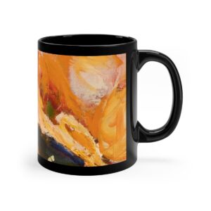 Black Accented Coffee Mug