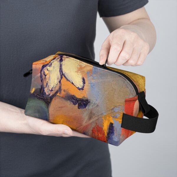 Fruitful Investigation - Vibrant Artisan Toiletry Bag - Multipurpose Travel and Cosmetic Pouch - Image 7