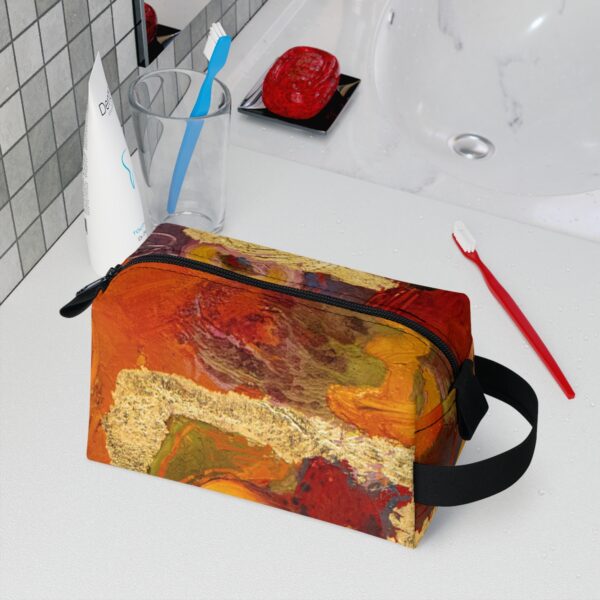 Integrating - Vibrant Artisan Toiletry Bag - Multipurpose Travel and Cosmetic Pouch - Image 8