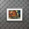 Dancing by the Window (4) - Fine Art Prints (Passepartout Paper Frame) - Image 3