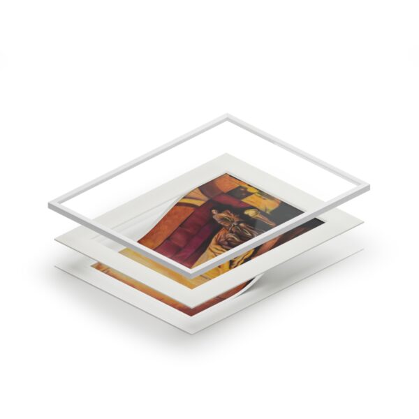 The Annunciation, reproduction - Fine Art Prints (Passepartout Paper Frame) - Image 2