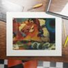 Dancing by the Window (4) - Fine Art Prints (Passepartout Paper Frame) - Image 8
