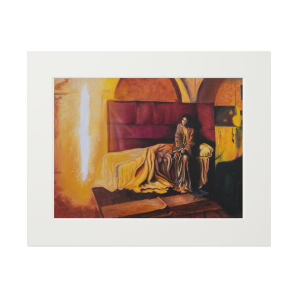 The Annunciation, reproduction - Fine Art Prints (Passepartout Paper Frame) - Image 5