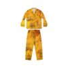 Study In Orange One - Satin Pajamas - Image 2
