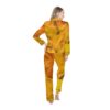 Study In Orange One - Satin Pajamas - Image 4