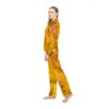 Study In Orange One - Satin Pajamas - Image 6