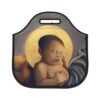 Unto Us Is Born - Neoprene Lunch Bags - Insulated Food Tote