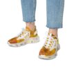 Study In Orange One -  Mesh Sneakers - Image 9